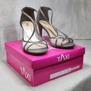 *New Low Price* Taxi Paris Heels Pewter